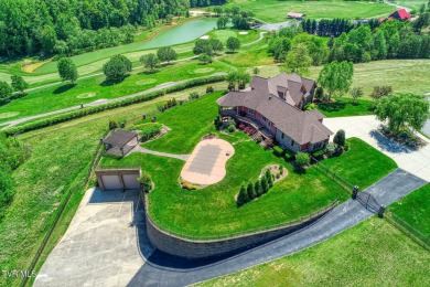 Located at the end of the cul de sac and standing stately on on Crocketts Ridge Golf Club in Tennessee - for sale on GolfHomes.com, golf home, golf lot