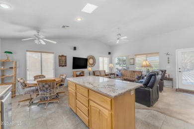 Are you looking for a cozy 2 bedroom home tucked away on a golf on Las Colinas Golf Club in Arizona - for sale on GolfHomes.com, golf home, golf lot