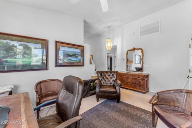 Are you looking for a cozy 2 bedroom home tucked away on a golf on Las Colinas Golf Club in Arizona - for sale on GolfHomes.com, golf home, golf lot