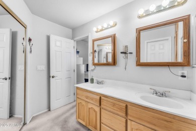 Are you looking for a cozy 2 bedroom home tucked away on a golf on Las Colinas Golf Club in Arizona - for sale on GolfHomes.com, golf home, golf lot