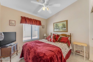 Are you looking for a cozy 2 bedroom home tucked away on a golf on Las Colinas Golf Club in Arizona - for sale on GolfHomes.com, golf home, golf lot
