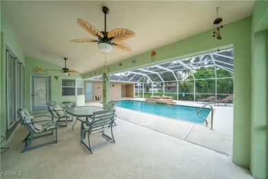 Spacious Pool Home with Dual Master Suites in SE Cape Coral! on El Rio Golf Course and Club in Florida - for sale on GolfHomes.com, golf home, golf lot