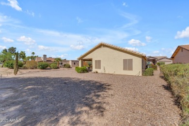 Are you looking for a cozy 2 bedroom home tucked away on a golf on Las Colinas Golf Club in Arizona - for sale on GolfHomes.com, golf home, golf lot