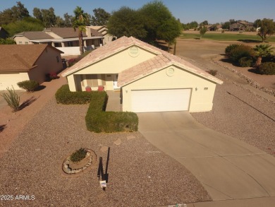 Are you looking for a cozy 2 bedroom home tucked away on a golf on Las Colinas Golf Club in Arizona - for sale on GolfHomes.com, golf home, golf lot