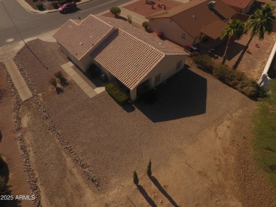 Are you looking for a cozy 2 bedroom home tucked away on a golf on Las Colinas Golf Club in Arizona - for sale on GolfHomes.com, golf home, golf lot