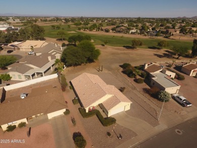 Are you looking for a cozy 2 bedroom home tucked away on a golf on Las Colinas Golf Club in Arizona - for sale on GolfHomes.com, golf home, golf lot