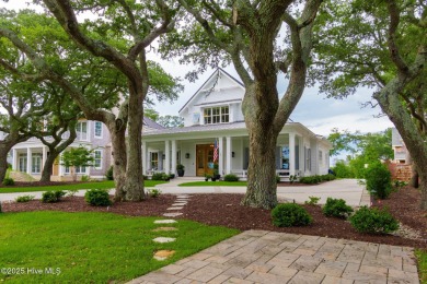 This stunning 3BR 3.5BA coastal home located on highly desired on North River Club in North Carolina - for sale on GolfHomes.com, golf home, golf lot