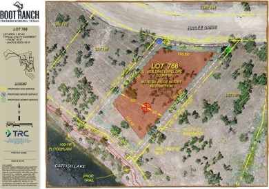 This exceptional homesite will feature 180-degree views of on Boot Ranch Golf Club in Texas - for sale on GolfHomes.com, golf home, golf lot
