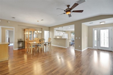 A MUST SEE! This lovely Challedon model BLOCK/STUCCO home in on Eagle Ridge At Spruce Creek Country Club in Florida - for sale on GolfHomes.com, golf home, golf lot