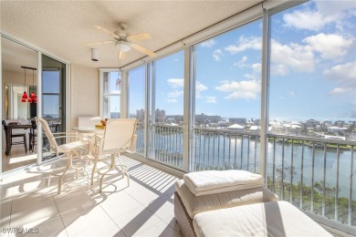 This stunning 7th-floor, furnished unit in the sought-after on Fort Myers Beach and Golf Club in Florida - for sale on GolfHomes.com, golf home, golf lot