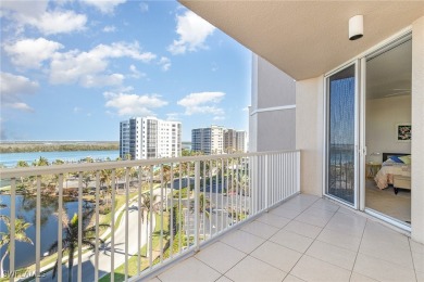 This stunning 7th-floor, furnished unit in the sought-after on Fort Myers Beach and Golf Club in Florida - for sale on GolfHomes.com, golf home, golf lot