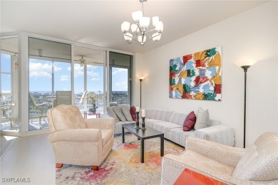 This stunning 7th-floor, furnished unit in the sought-after on Fort Myers Beach and Golf Club in Florida - for sale on GolfHomes.com, golf home, golf lot