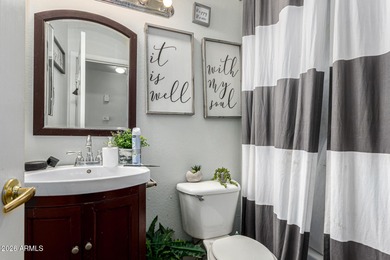 Become the proud owner of this 2-bed, 2-bath townhome in the on Palm Valley Golf Club  in Arizona - for sale on GolfHomes.com, golf home, golf lot