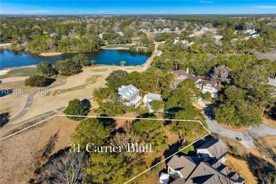 Discover the perfect canvas for your dream home on this stunning on Oldfield Golf Club in South Carolina - for sale on GolfHomes.com, golf home, golf lot