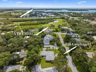 Rarely available 3-bed, 2-bath home near prestigious Vero Beach on Vero Beach Country Club in Florida - for sale on GolfHomes.com, golf home, golf lot