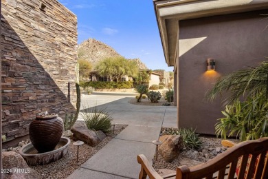Within the exclusive community of Tusayan at Troon, lovely patio on Troon Country Club in Arizona - for sale on GolfHomes.com, golf home, golf lot
