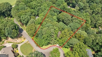 | OVER 1 ACRE || 5 BEDROOMS || MASTER ON MAIN || 5,115 SQ FT || on Cherokee Town and Country Club in Georgia - for sale on GolfHomes.com, golf home, golf lot