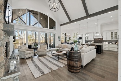 Beautiful sun filled home on private large 1.5 acre artfully on The Cliffs At Keowee Falls in South Carolina - for sale on GolfHomes.com, golf home, golf lot