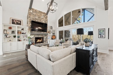 Beautiful sun filled home on private large 1.5 acre artfully on The Cliffs At Keowee Falls in South Carolina - for sale on GolfHomes.com, golf home, golf lot