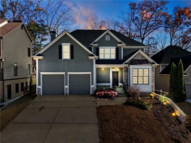 As you approach this beautiful 2-story home, nestled adjacent to on The Frog Golf Club in Georgia - for sale on GolfHomes.com, golf home, golf lot