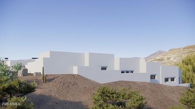 READY FOR YOU TO FINISH YOUR DREAM HOME! Set on the highest lot on Eagle Mountain Golf Club in Arizona - for sale on GolfHomes.com, golf home, golf lot