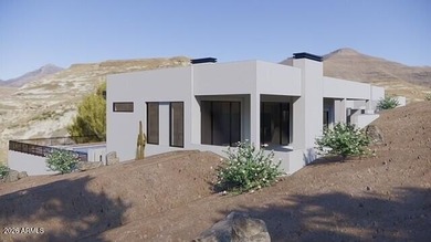 READY FOR YOU TO FINISH YOUR DREAM HOME! Set on the highest lot on Eagle Mountain Golf Club in Arizona - for sale on GolfHomes.com, golf home, golf lot