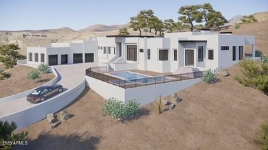 READY FOR YOU TO FINISH YOUR DREAM HOME! Set on the highest lot on Eagle Mountain Golf Club in Arizona - for sale on GolfHomes.com, golf home, golf lot