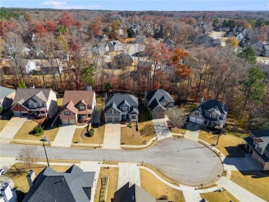 As you approach this beautiful 2-story home, nestled adjacent to on The Frog Golf Club in Georgia - for sale on GolfHomes.com, golf home, golf lot