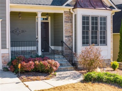 As you approach this beautiful 2-story home, nestled adjacent to on The Frog Golf Club in Georgia - for sale on GolfHomes.com, golf home, golf lot