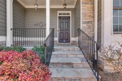 As you approach this beautiful 2-story home, nestled adjacent to on The Frog Golf Club in Georgia - for sale on GolfHomes.com, golf home, golf lot