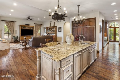 Exquisite Whisper Rock estate with panoramic golf course views on Whisper Rock Golf Club  in Arizona - for sale on GolfHomes.com, golf home, golf lot