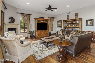 Exquisite Whisper Rock estate with panoramic golf course views on Whisper Rock Golf Club  in Arizona - for sale on GolfHomes.com, golf home, golf lot