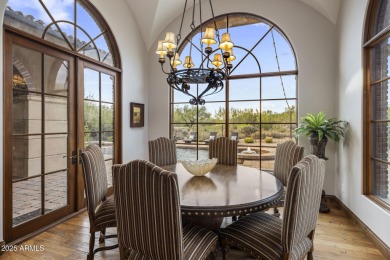 Exquisite Whisper Rock estate with panoramic golf course views on Whisper Rock Golf Club  in Arizona - for sale on GolfHomes.com, golf home, golf lot