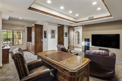 Exquisite Whisper Rock estate with panoramic golf course views on Whisper Rock Golf Club  in Arizona - for sale on GolfHomes.com, golf home, golf lot