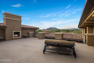 Exquisite Whisper Rock estate with panoramic golf course views on Whisper Rock Golf Club  in Arizona - for sale on GolfHomes.com, golf home, golf lot