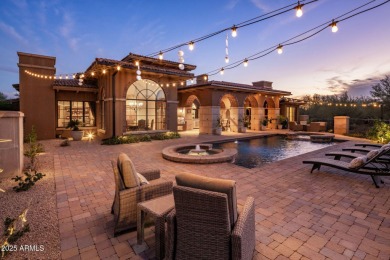 Exquisite Whisper Rock estate with panoramic golf course views on Whisper Rock Golf Club  in Arizona - for sale on GolfHomes.com, golf home, golf lot
