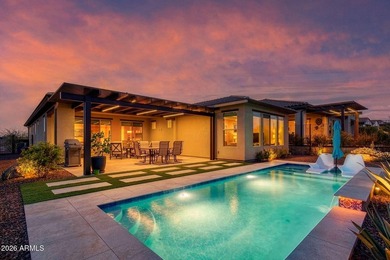 Shea-built Ironwood model located in the Iron Horse neighborhood on Wickenburg Ranch Golf Course in Arizona - for sale on GolfHomes.com, golf home, golf lot