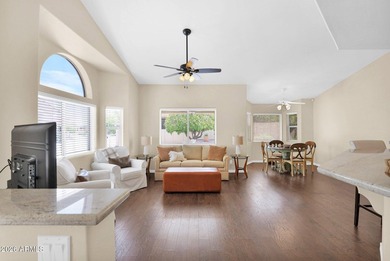 This well-maintained ''A'' model home is just steps from the on Apache Wells Country Club in Arizona - for sale on GolfHomes.com, golf home, golf lot