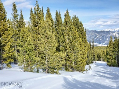 Build your dream home on the skier access and ski/in ski/out to on Yellowstone Golf Club in Montana - for sale on GolfHomes.com, golf home, golf lot