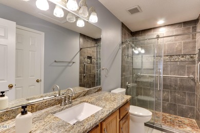 Charming, updated end-unit townhome nestled in the desirable on Pine Hollow Golf Club in North Carolina - for sale on GolfHomes.com, golf home, golf lot