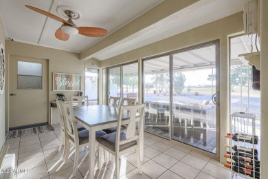 Welcome to this lovely 2 bedroom, 2 bath home on the South Golf on Sun City South Golf Course in Arizona - for sale on GolfHomes.com, golf home, golf lot