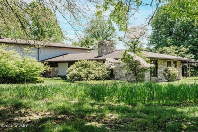 This Frank Lloyd Wright inspired home near Bucknell University on Bucknell Golf Club in Pennsylvania - for sale on GolfHomes.com, golf home, golf lot