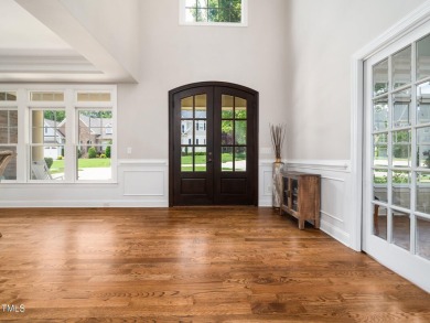Step into refined luxury with this 6 bed / 5 bath estate on TPC at Wakefield Plantation in North Carolina - for sale on GolfHomes.com, golf home, golf lot