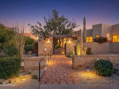 A rare opportunity to own a custom soft-contemporary estate on The Boulders Resort Golf Club in Arizona - for sale on GolfHomes.com, golf home, golf lot