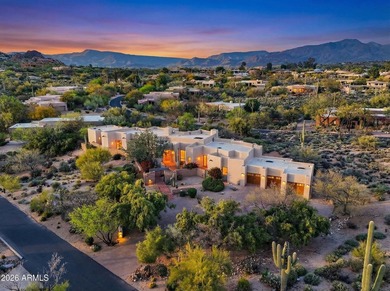 A rare opportunity to own a custom soft-contemporary estate on The Boulders Resort Golf Club in Arizona - for sale on GolfHomes.com, golf home, golf lot