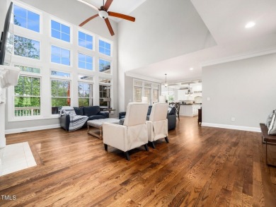 Step into refined luxury with this 6 bed / 5 bath estate on TPC at Wakefield Plantation in North Carolina - for sale on GolfHomes.com, golf home, golf lot