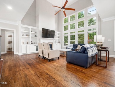 Step into refined luxury with this 6 bed / 5 bath estate on TPC at Wakefield Plantation in North Carolina - for sale on GolfHomes.com, golf home, golf lot