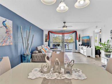 This beautifully remodeled 2/2 second floor unit has a gorgeous on Flamingo Lakes Country Club in Florida - for sale on GolfHomes.com, golf home, golf lot