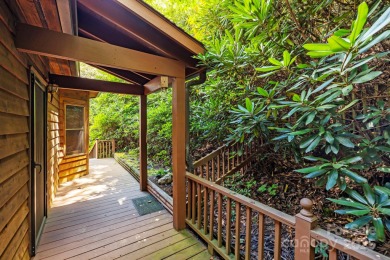 Nestled on a peaceful hilltop, this spacious 3-bedroom on Black Mountain Golf Course in North Carolina - for sale on GolfHomes.com, golf home, golf lot