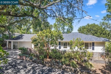 Enchanting! Orinda Country Club charmer on a peaceful hilltop on Orinda Country Club in California - for sale on GolfHomes.com, golf home, golf lot